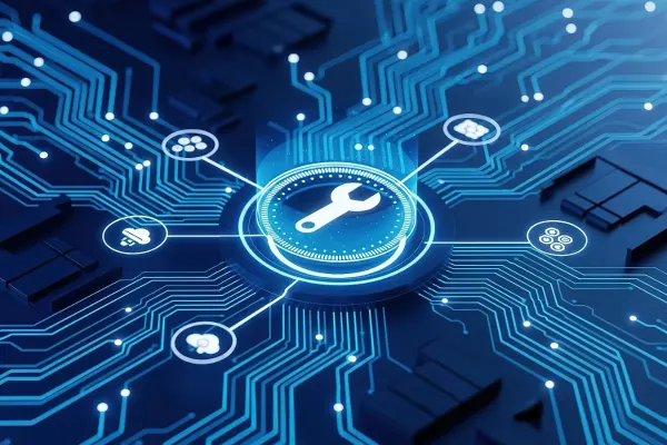 Service management with team reviewing BOM drawings and plans